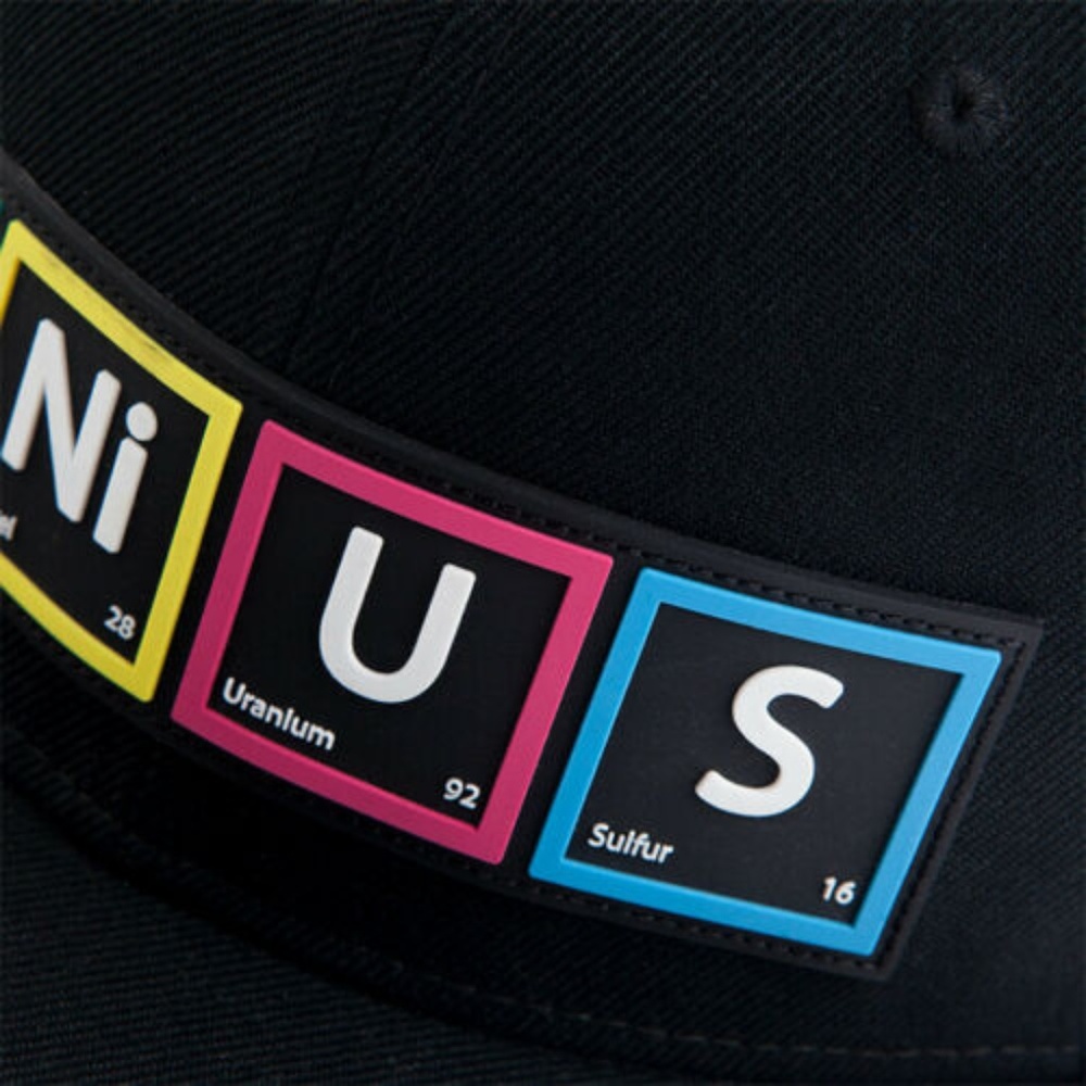 New GeNiUS Elements Periodic Table Chemistry Cap - Picture 2 of 2